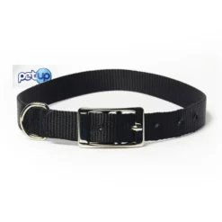 Petup Collare Nylon Nero 12 x 380 mm