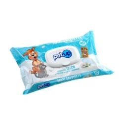 Petup Maxi Salviette con Talco 40 Pezzi