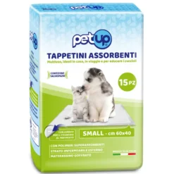 Petup Tappetini Assorbenti 40x60 cm 15 Pezzi