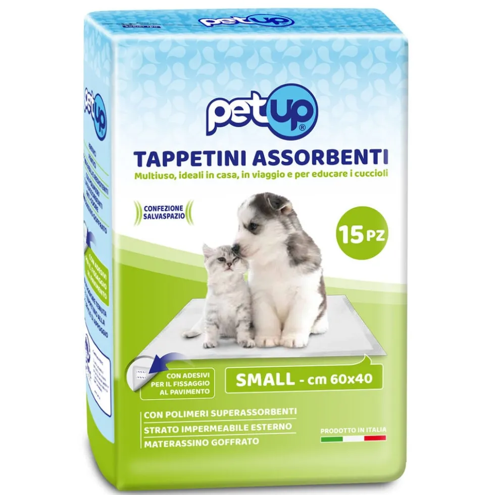 Petup Tappetini Assorbenti 40x60 cm 15 Pezzi