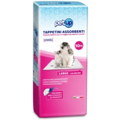 Petup Tappetini Assorbenti 90x60 cm 10 Pezzi