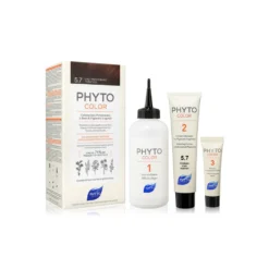 Phyto Phytocolor 5.7 Castano Chiaro Tabacco Colorazione Permanente Per Capelli