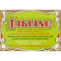 Pilogen Carezza Linea Supersapone Tabiano Sapone 125 g