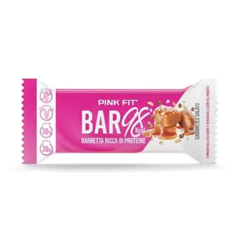 Pink Fit Bar 98kcal Caramello Salato 30g
