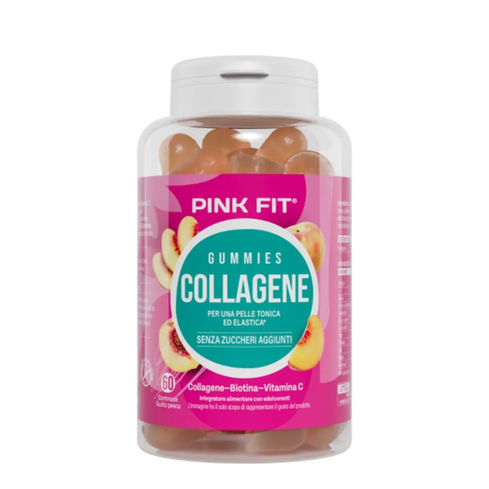 Pink Fit Gummies Collagene 60 Compresse