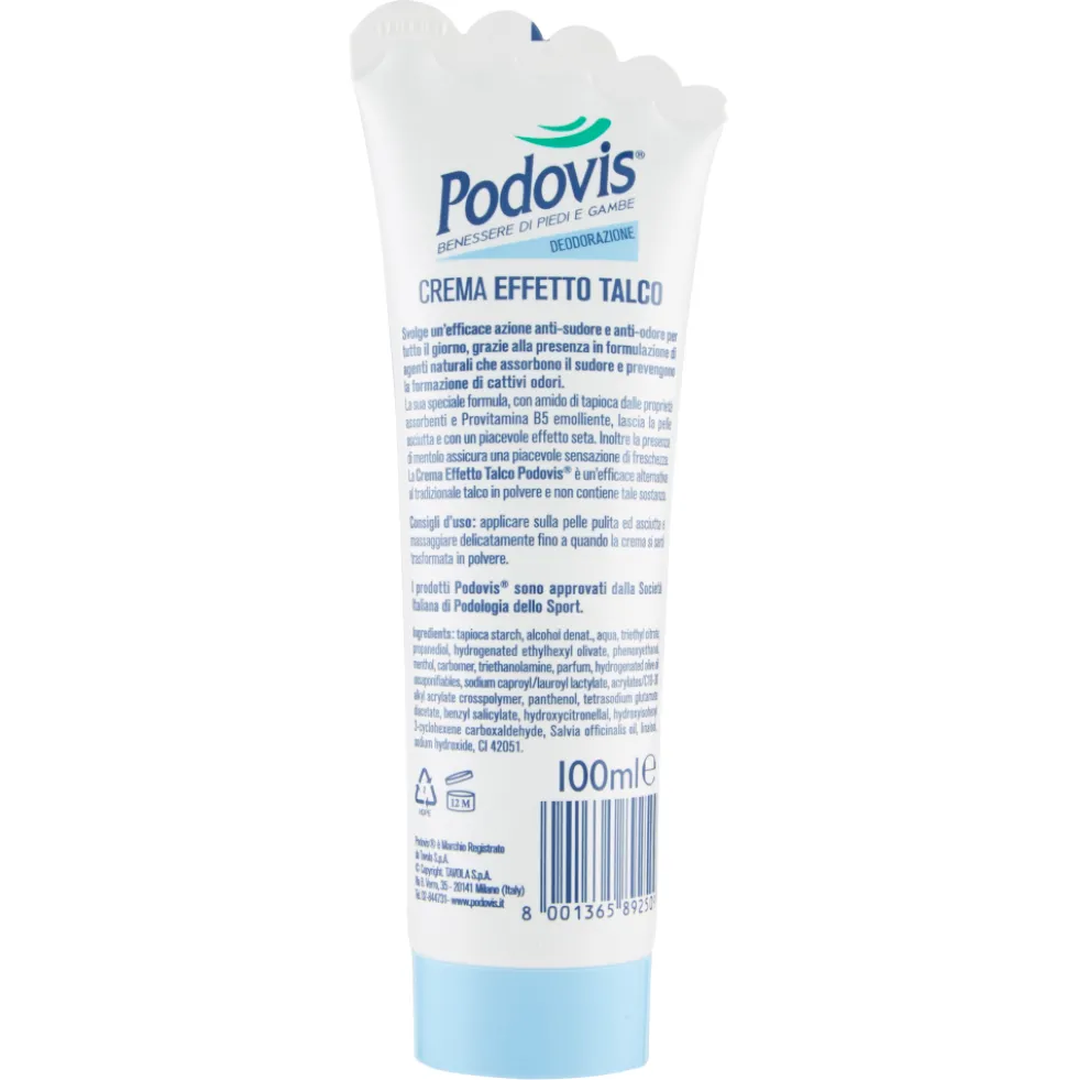 Podovis Crema Effetto Talco 100ml