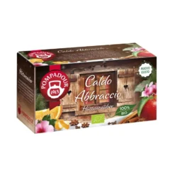 Pompadour Infuso Caldo Abbraccio BIO 20 filtri 45 g