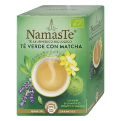 Pompadour Namaste Tè Verde Matcha Bio 15 filtri