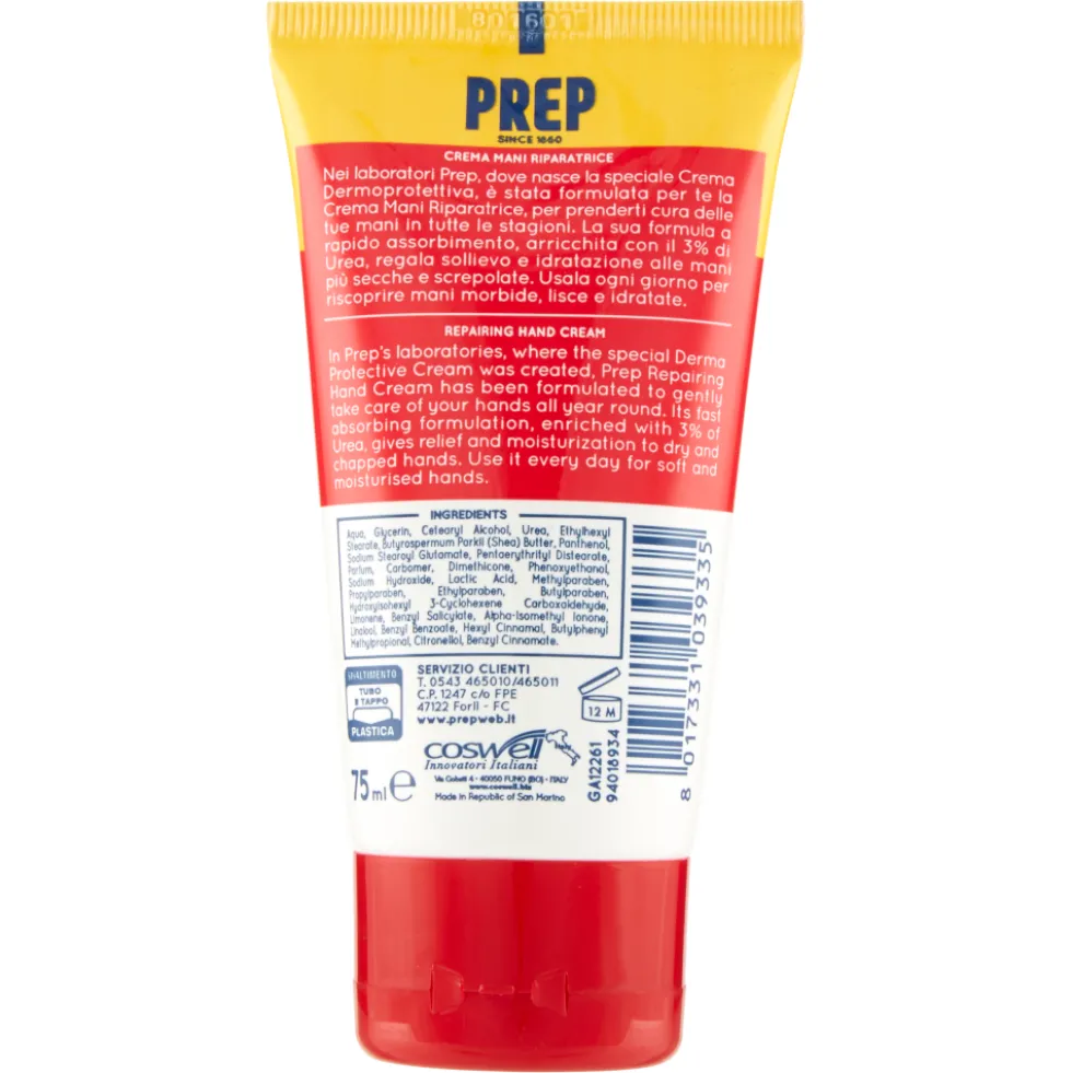 Prep Crema Mani Riparatrice 75 ml