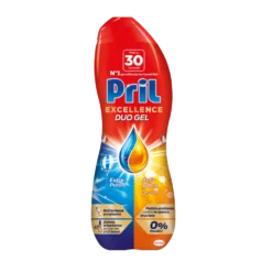 Pril Excellence Duo Gel Anti Odore 30 Lavaggi