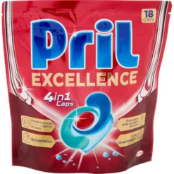 PRIL Excellence 4in1 Caps 18 Pezzi