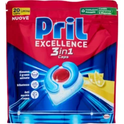 Pril Excellence 3in1 Limone 20 Caps