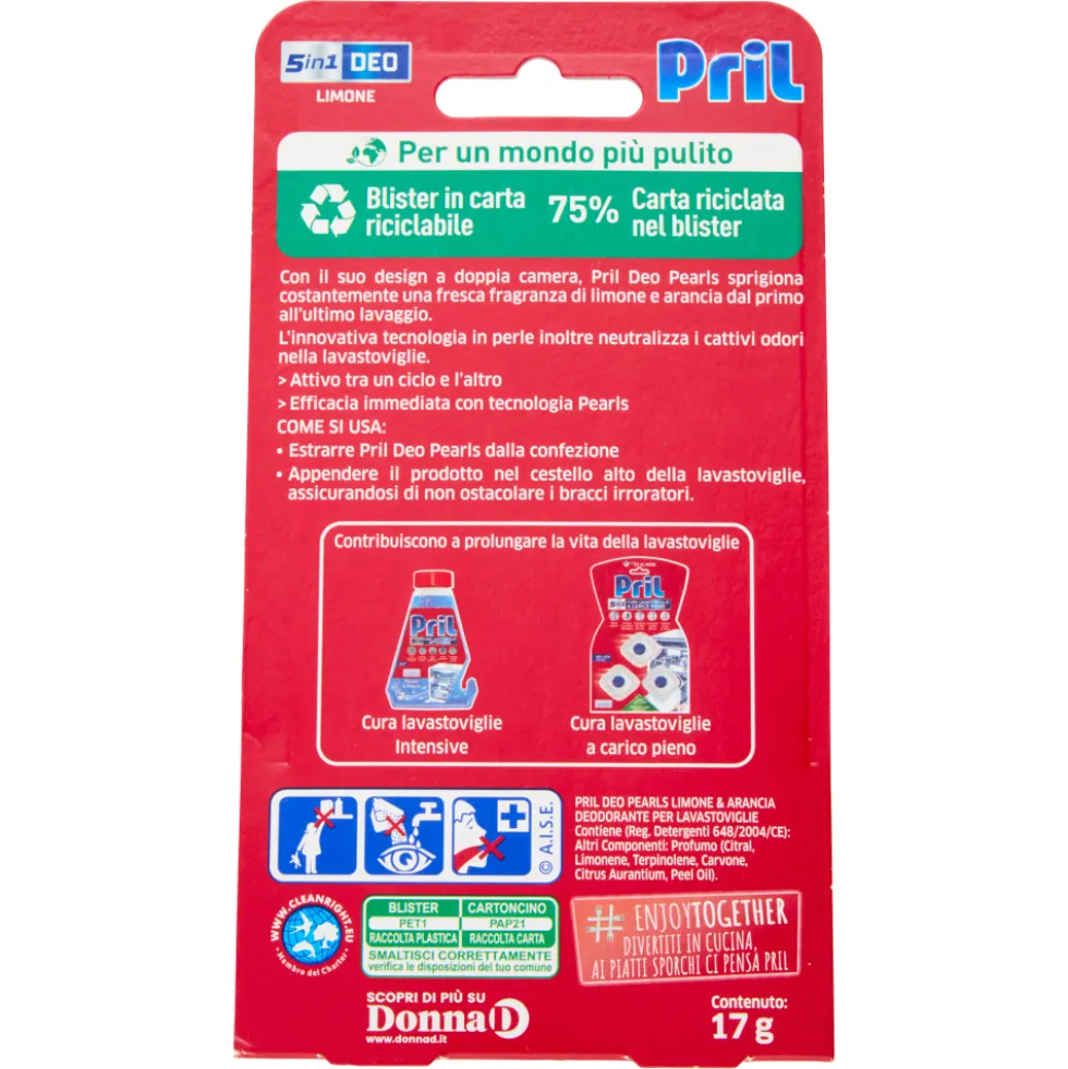 Pril 5in1 Deo Limone & Arancia 17 g