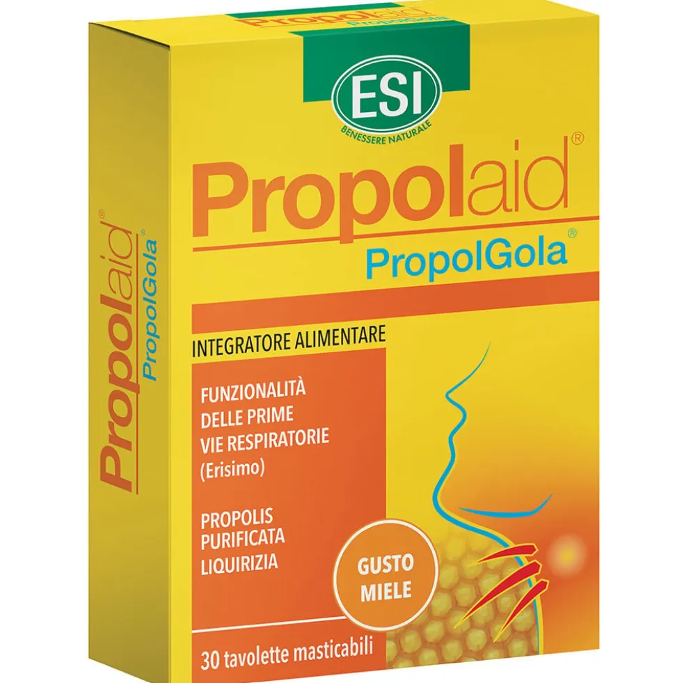 Propolaid Propolgola 30 Tavolette Miele