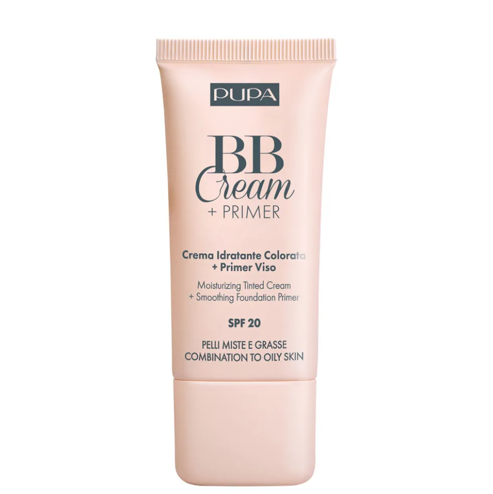 Pupa BB Cream+Primer Pelli Miste e Grasse Bronze N.004