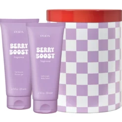 PUPA Happybox Kit 1 Latte Doccia 200 ml + Latte Corpo 200 ml - Berry Boost