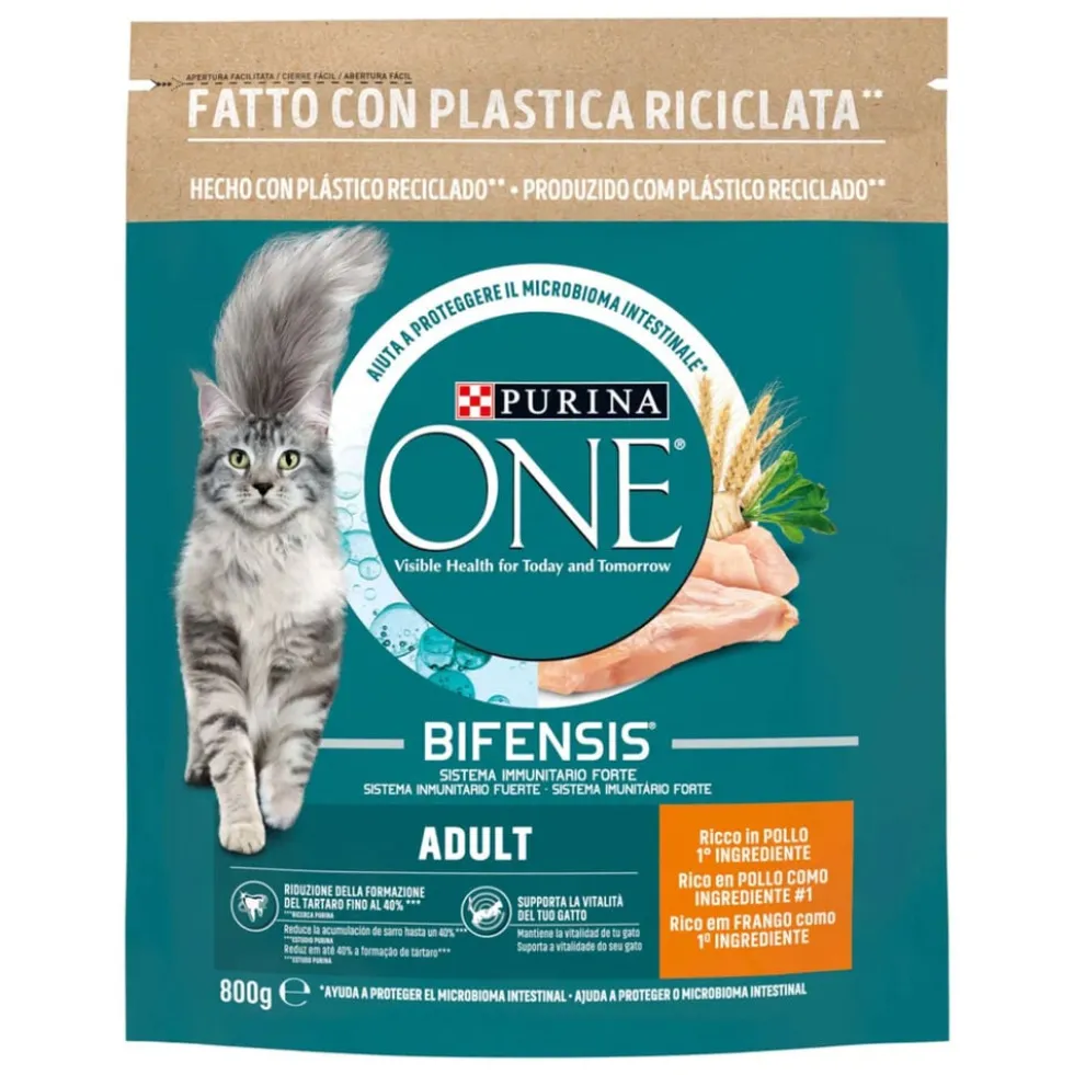 Purina One Bifensis Crocchette Adulti Ricco in Pollo 800 g