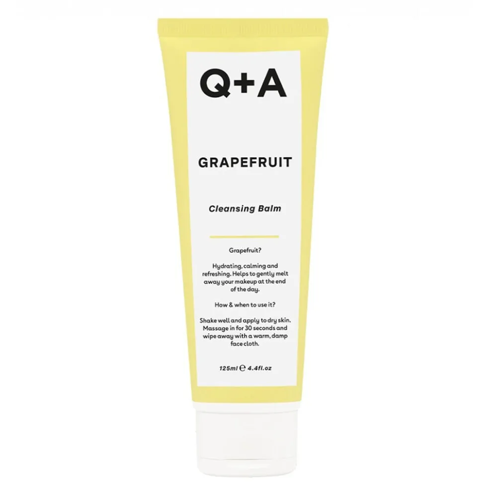 Q+A Grapefruit Cleansing Balm - Balsamo Detergente Viso 125 ml