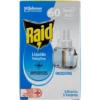 Raid Liquido Zanzare Tigre e Comuni Inodore Ricarica 36 ml