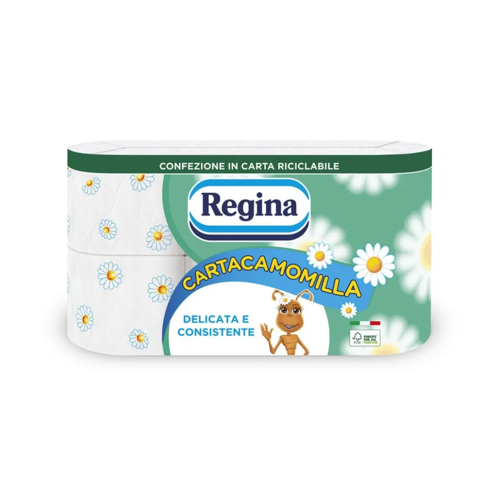 Regina Cartacamomilla 6 Rotoli