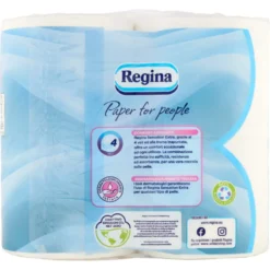 Regina Carta Igienica Sensation Extra 4 Rotoli