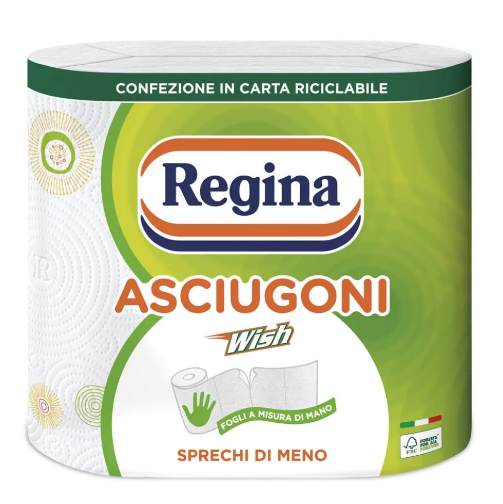 Regina Wish Asciugoni 2 Rotoli