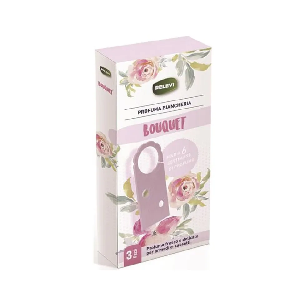 Relevi Deo Armadio Cotone/Bouquet 3 Pezzi