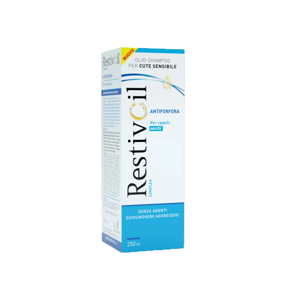 RestivOil Antiforfora Olio-Shampoo Per Cute Sensibile 250 ml