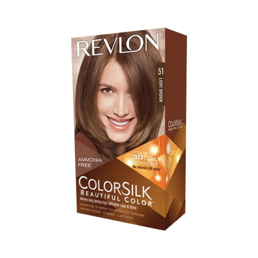 Revlon Colorsilk Colorazione Permante Castano Chiaro N.51