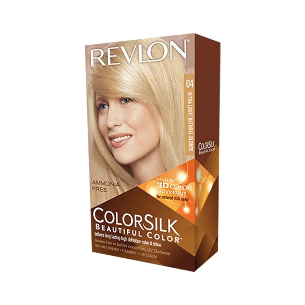 Revlon Colorsilk Colorazione Permanente Biondo Naturale Chiaro N.04