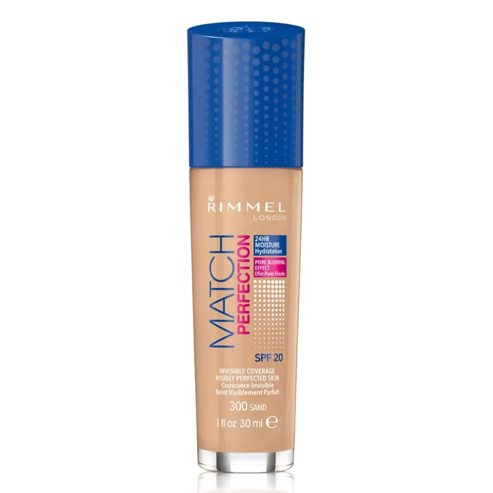 Rimmel Fondotinta Match Perfection Liquid N.300