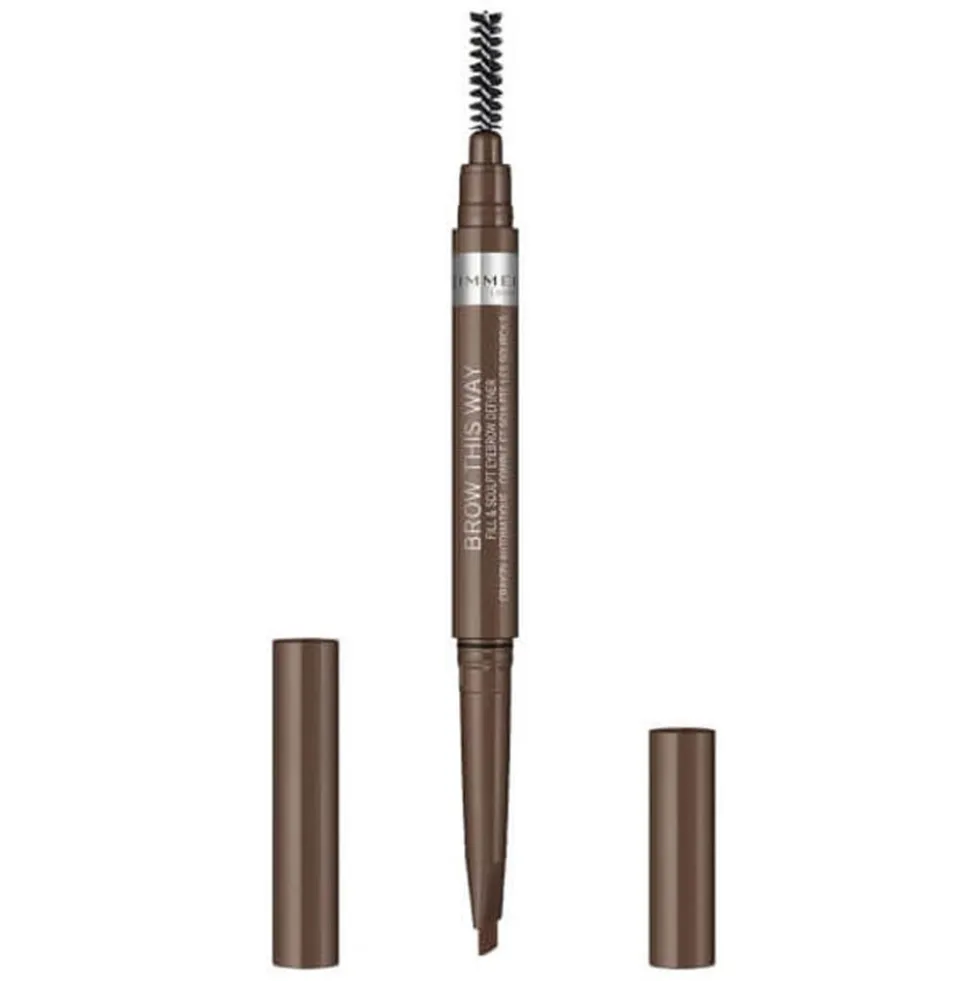 Rimmel London Brow This Way Matita Sopracciglia 002 Medium Brown