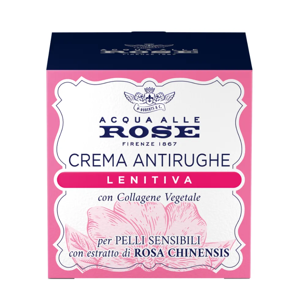 Roberts Acqua alle Rose Crema Viso Antirughe Lenitiva 50ml