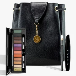 Royal Beauty Borsa Tracolla Nicoletta con Palette Occhi, Mascara e Matita