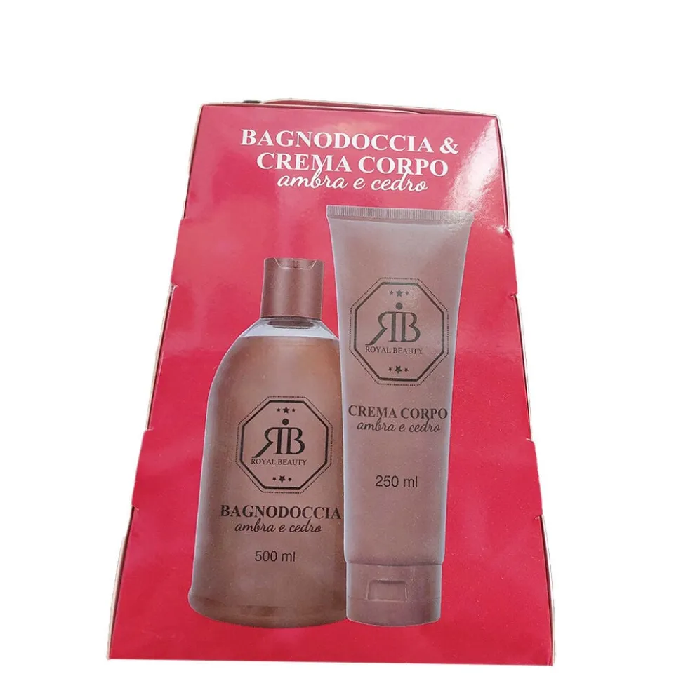 Royal Beauty Cofanetto Panettone: Bagnodoccia + Crema Corpo Fragranza 2