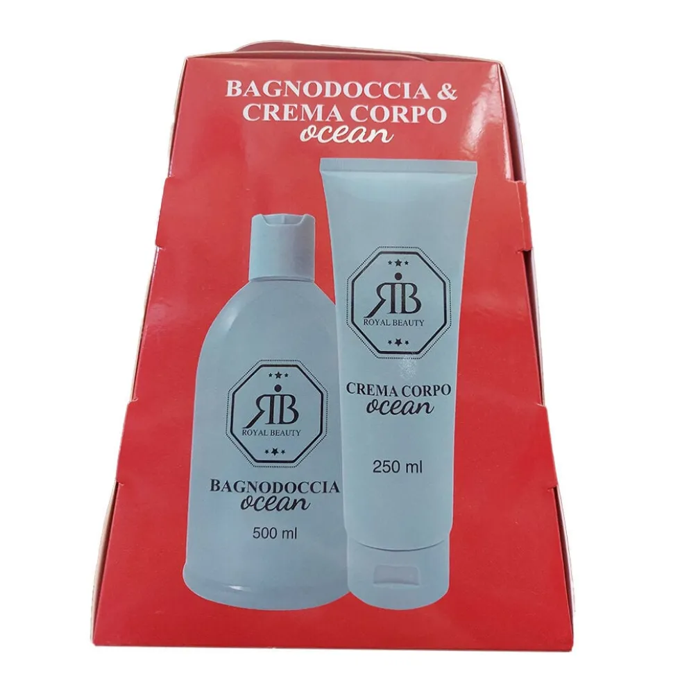 Royal Beauty Cofanetto Panettone: Bagnodoccia + Crema Corpo Fragranza 1
