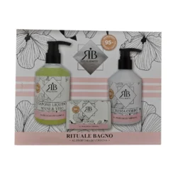 Royal Beauty Cofanetto Set Bagno: Bagnodoccia 200 ml + Crema Corpo 250 ml + Sapone 100 g