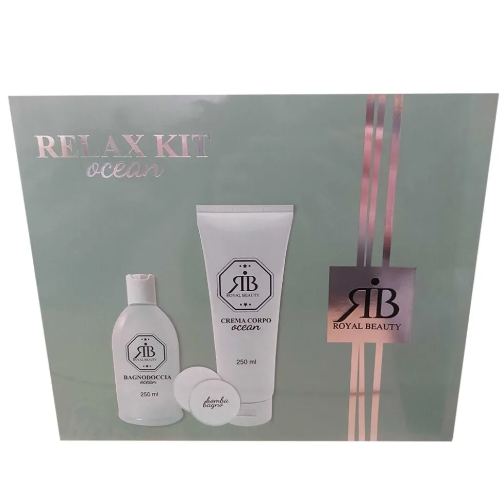 Royal Beauty Cofanetto Set Bagno: Bagnoschiuma, Crema Corpo, Bombe da Bagno