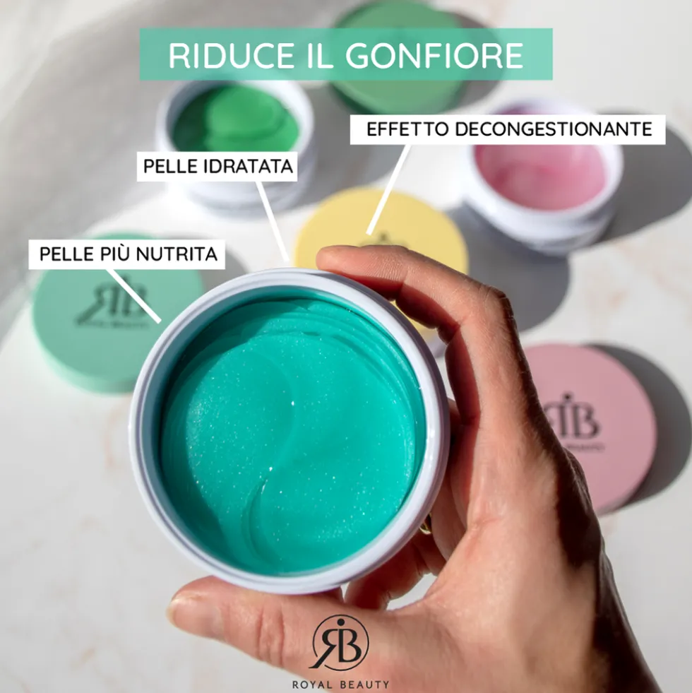 Royal Beauty Maschera Occhi in Idrogel Decongestionante 30 Pezzi