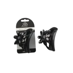 Royal Beauty Pinza Capelli Fiore Nera