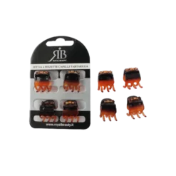 Royal Beauty Pinzette Capelli Tartaruga 4 Pz