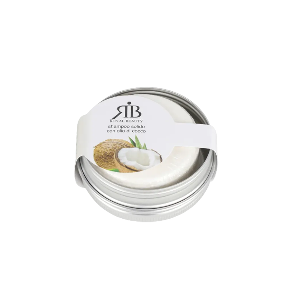 Royal Beauty Shampoo Solido con Olio di Cocco