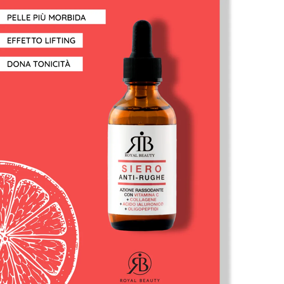 Royal Beauty Siero Vitamina C Antirughe 60 ml