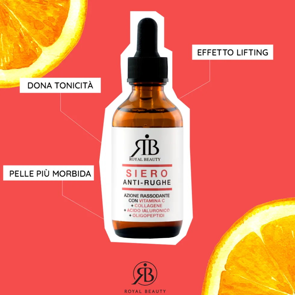 Royal Beauty Siero Vitamina C Antirughe 60 ml