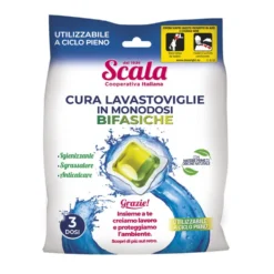 Scala Cura Lavastoviglie in Monodosi Bifasiche 3 x 25 g