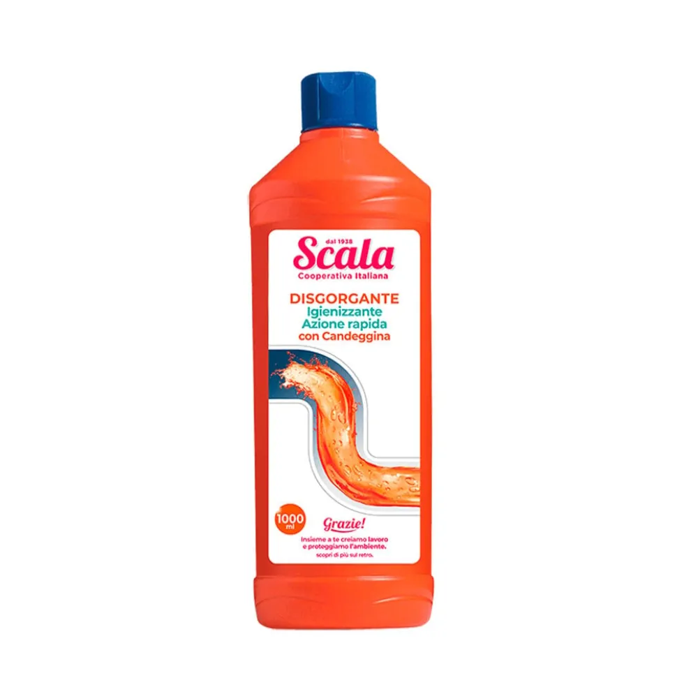 Scala Disgorgante Gel Candeggina 1000ml