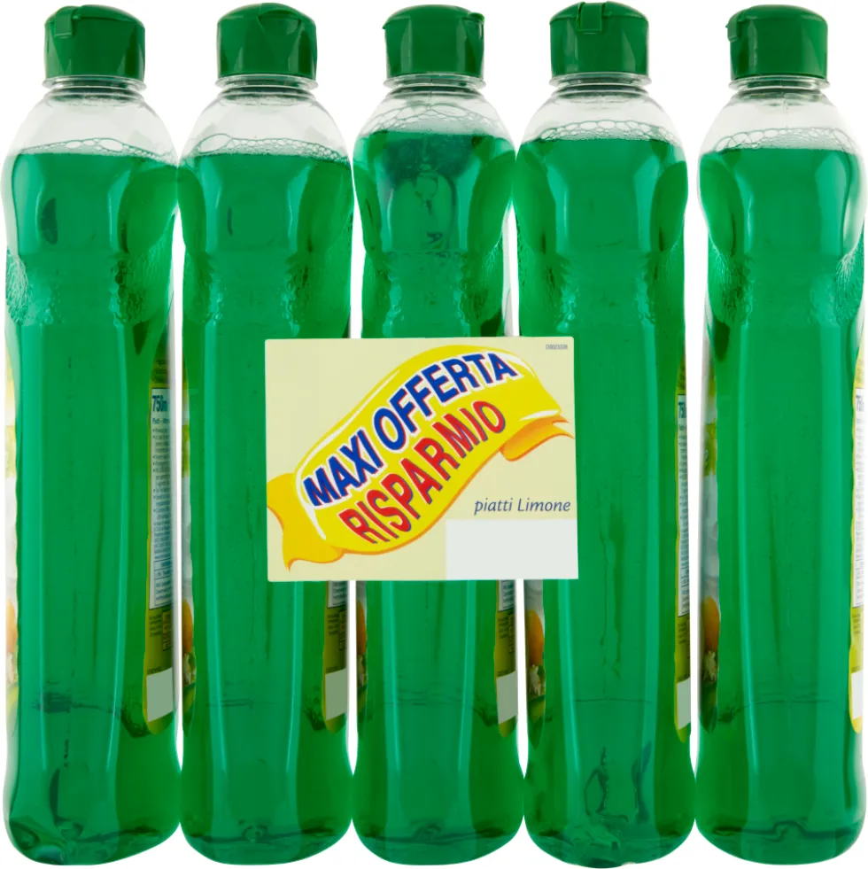 Scala Piatti Sgrassante Limone 5 x 750 ml