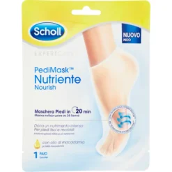 Scholl Pedimask Maschera Piedi Nutriente - Olio di Macadamia