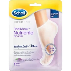 Scholl Pedimask Maschera Piedi Nutriente - Olio di Lavanda