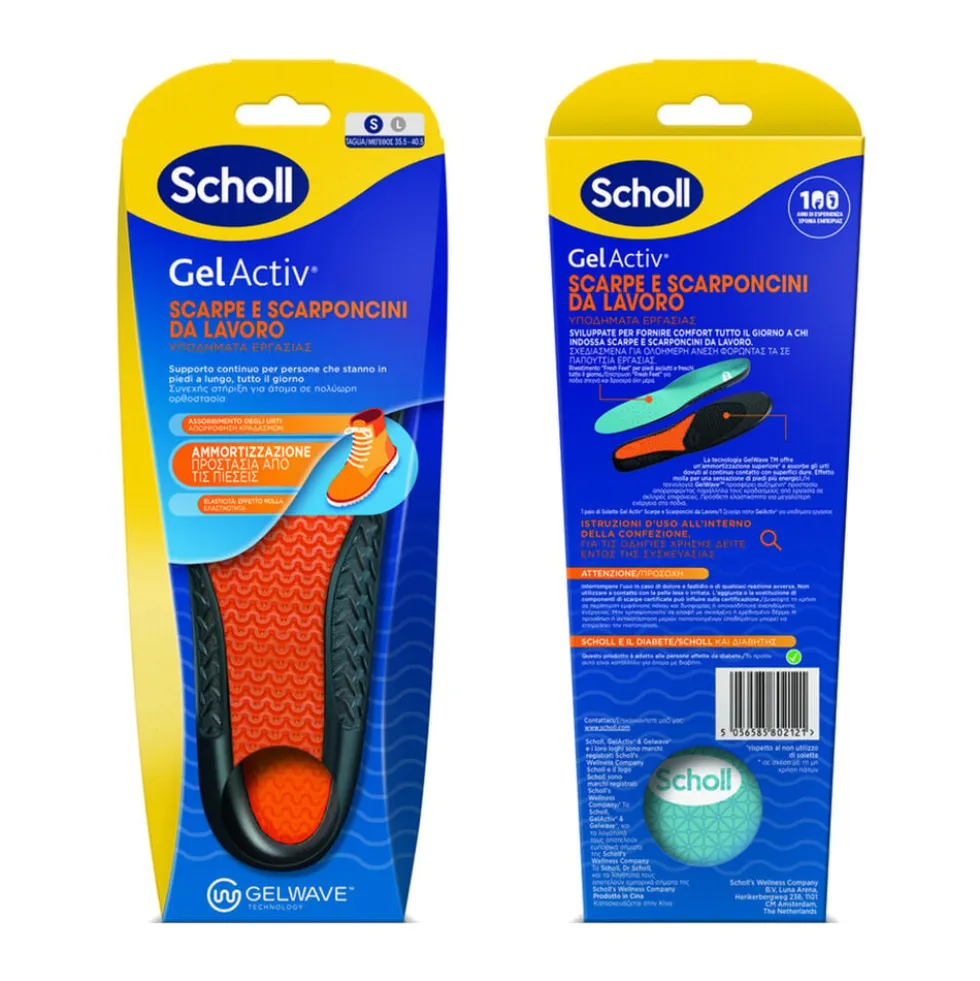 Scholl Solette GelActiv Scarpe da Lavoro TG S
